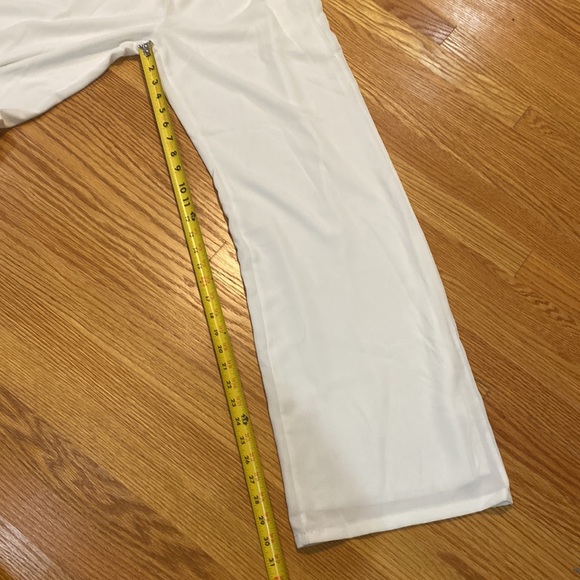 New Vici Crystal Clear white supreme Jumpsuit - Picture 5 of 10